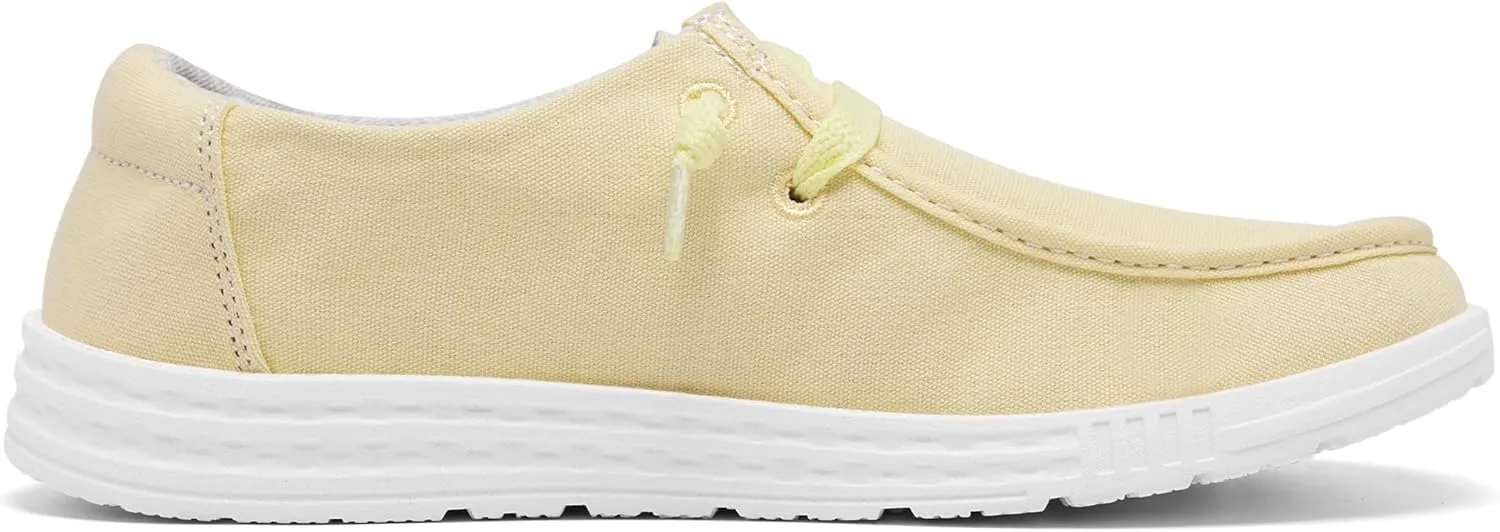 Womens Slip-on Loafers Slip in Boat Walking Shoes