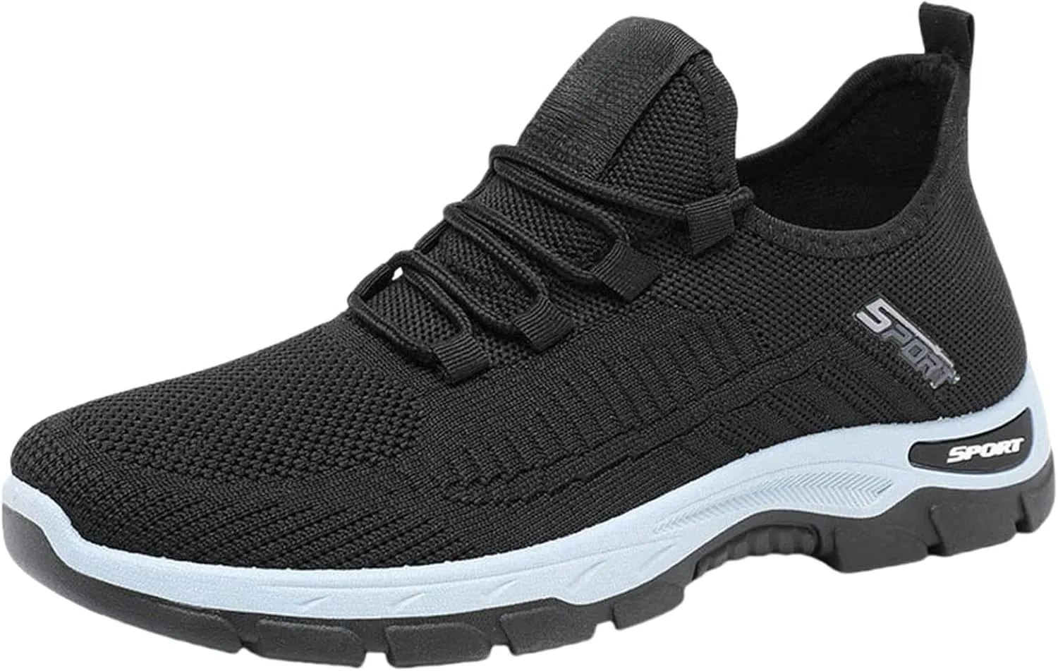 Womens Slip On Sneakers Wide Toe Box Shoes Extra Wide Width Sneakers Air Cushion Road Running Shoes Ultra Light Tennis Gym Workout Training Shoe Breathable Walking Shoe with Arch Support