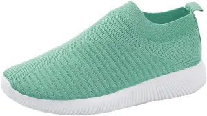 Women's Slip On Walking Shoes Running Comfortable Mens Running Shoes Wide Width Dressy Casual Shoes Women's Fashion Sneakers Red Tennis Shoe Cross Trainer Shoe