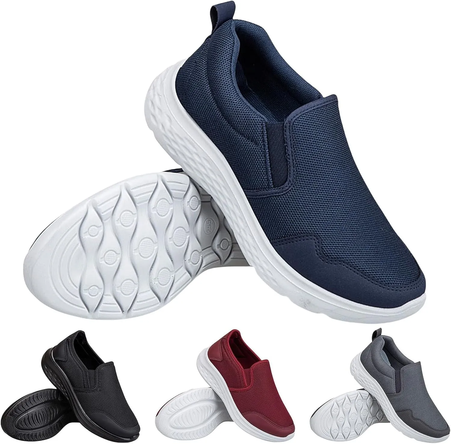Womens Sneakers Comfortable Shoes for Women Running Shoes Womens Lightweight Comfort Cute Casual Slip On Lightweight Womens Loafers Comfortable Womens White Sneakers