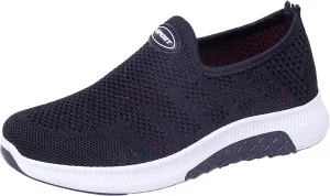 Women's Sneakers Zapatos para Mujer Comodos para Caminar Non Slip House Shoes for Women Elderly Womens Casual Sneakers Wide Width White Non Slip Shoes for Women Nurse