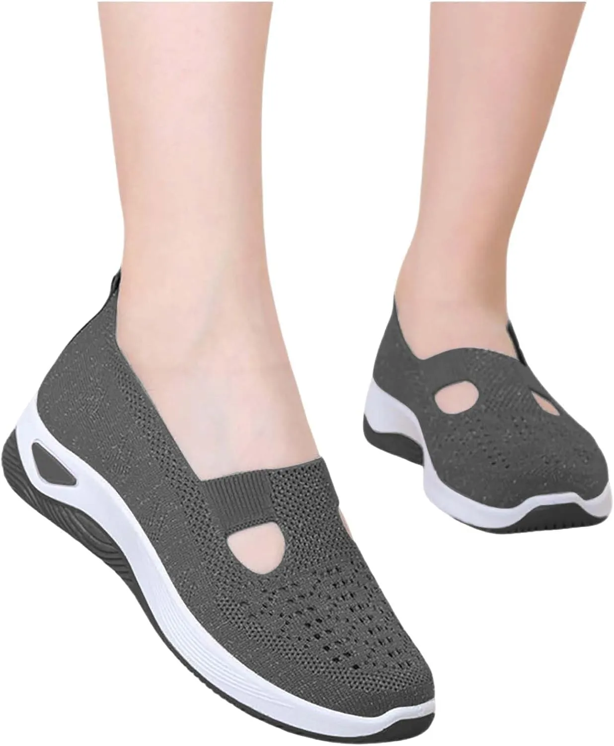 Women's Woven Orthopedic Breathable Soft Shoes Womens Running Shoes Lightweight Casual Shoes Women Shoes Sneakers Steel Toe Tennis Shoe Trainers Shoe