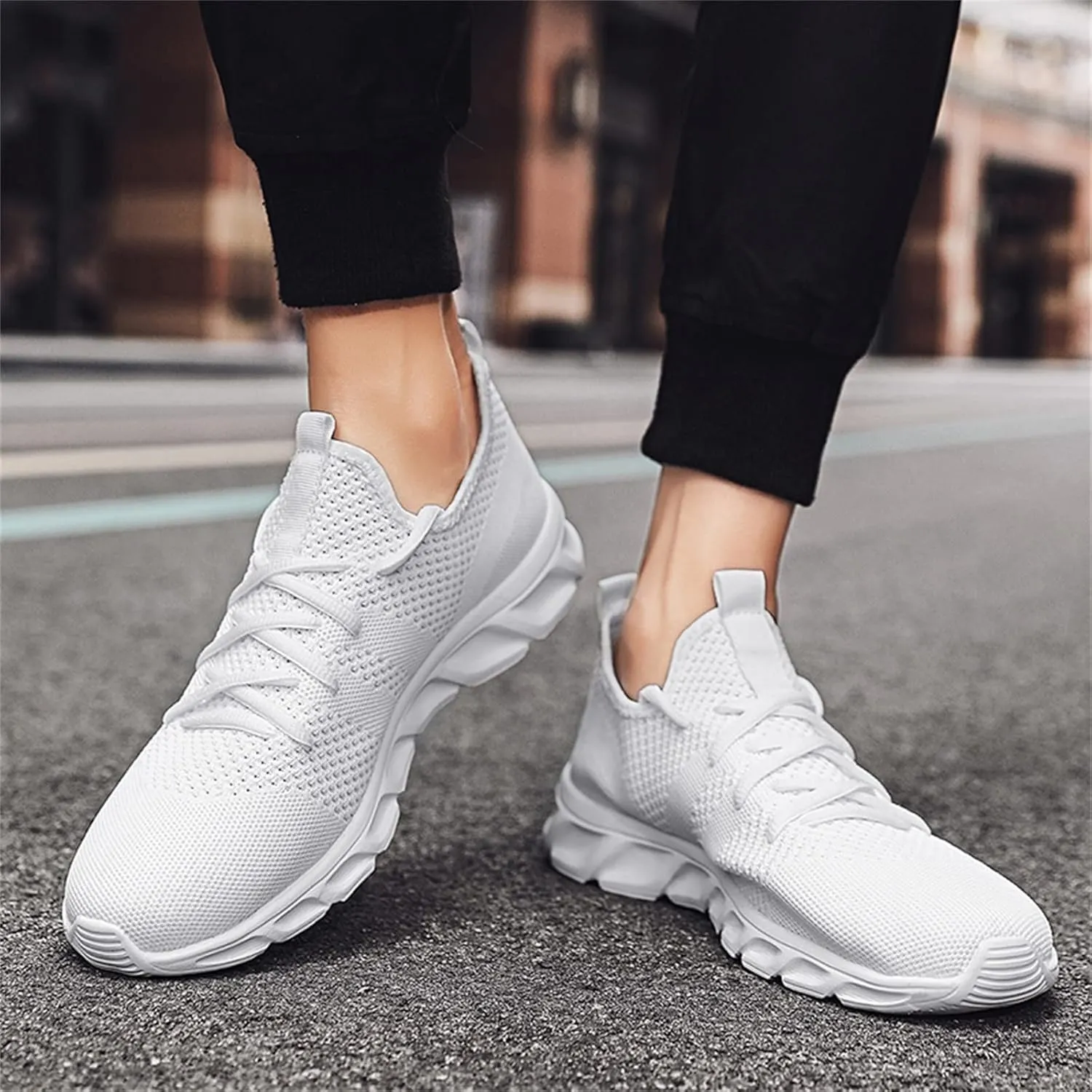Workout Athletic Sport Shoes for Men Breathable Mesh Comfortable Tennis Shoe Breathable Diabetic Shoes for Men