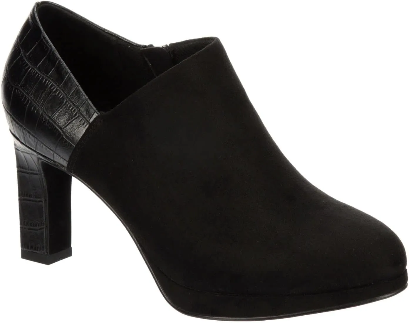 XAPPEAL Ayla - Women's Low Cut Heeled Suede Ankle Boots