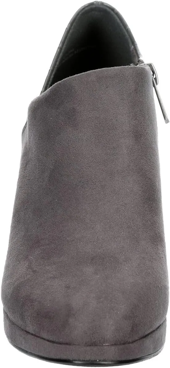 XAPPEAL Ayla - Women's Low Cut Heeled Suede Ankle Boots
