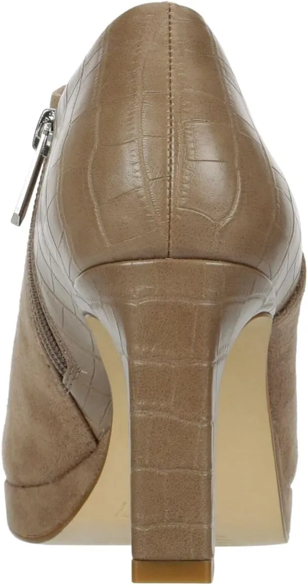 XAPPEAL Ayla - Women's Low Cut Heeled Suede Ankle Boots