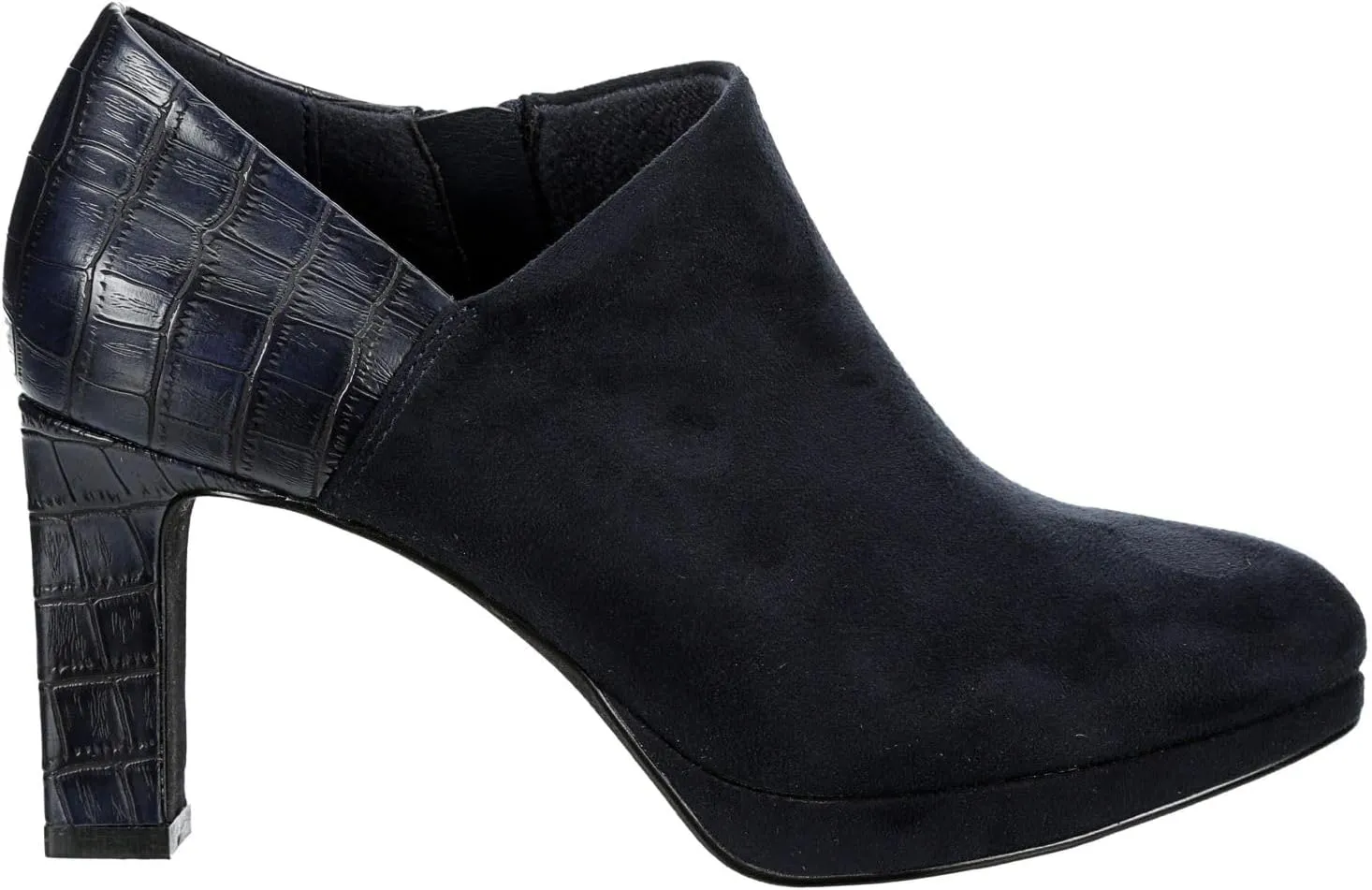 XAPPEAL Ayla - Women's Low Cut Heeled Suede Ankle Boots