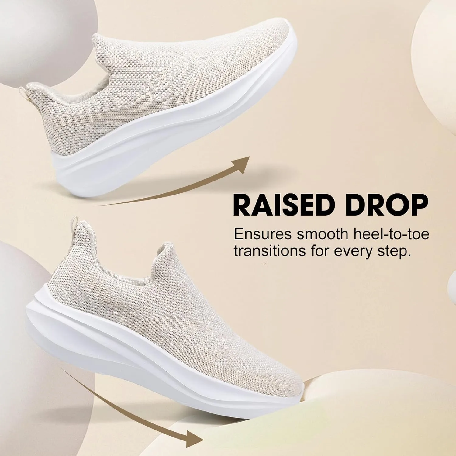 ZOVE Wide Toe Box Shoes Women Hands Free Wide Walking Shoes Ultra Light Tennis Breathable Wide Width Running Sneakers Athletic Gym Workout Trainers