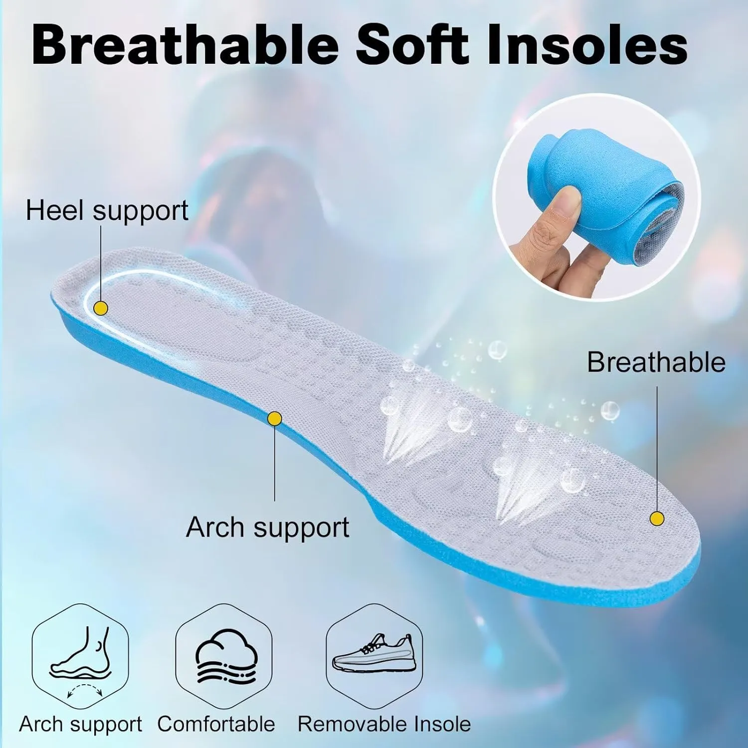 ZYEN Wide Toe Box Shoes Women Non-Slip Ultra Light Running Sneakers Extra Wide Feet Arch Support Walking Shoes Tennis Diabetes Breathable Gym Workouts 6-12